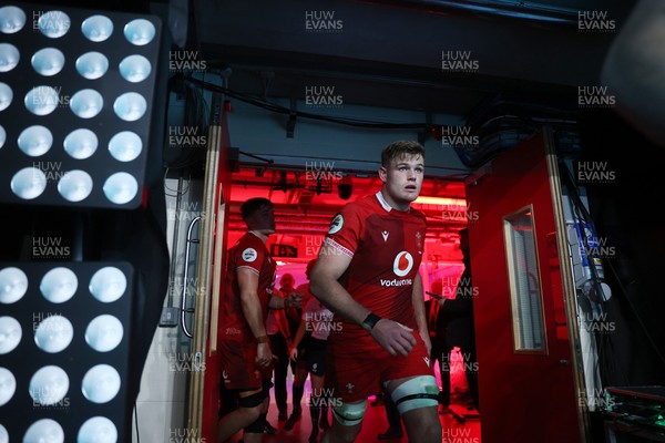 221125 - Wales v New Zealand All Blacks - Quilter Nations Series - Taine Plumtree of Wales 