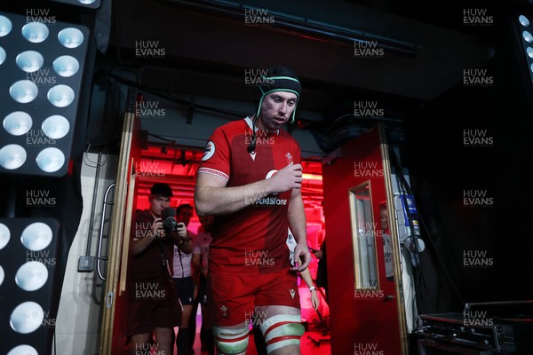 221125 - Wales v New Zealand All Blacks - Quilter Nations Series - Adam Beard of Wales 