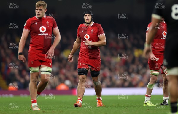 221125 - Wales v New Zealand All Blacks - Quilter Nations Series - Dafydd Jenkins of Wales 