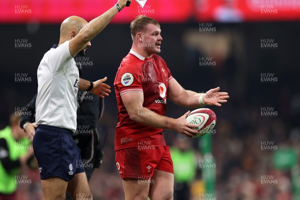 221125 - Wales v New Zealand All Blacks - Quilter Nations Series - Dewi Lake of Wales 