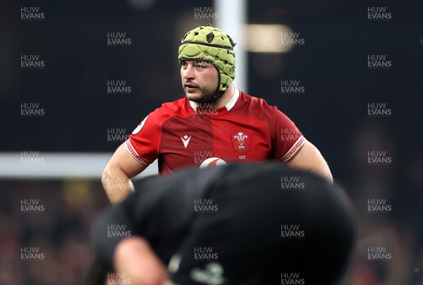 221125 - Wales v New Zealand All Blacks - Quilter Nations Series - Harri Deaves of Wales 