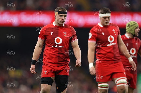 221125 - Wales v New Zealand All Blacks - Quilter Nations Series - Morgan Morse of Wales 