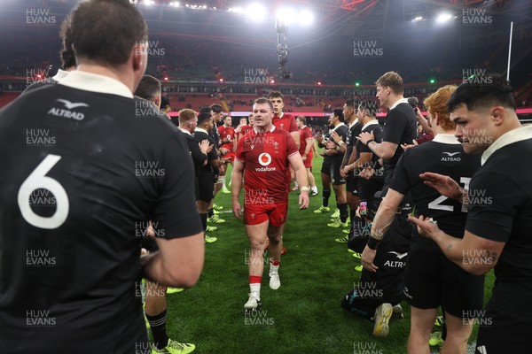 221125 - Wales v New Zealand All Blacks - Quilter Nations Series - Dewi Lake of Wales 