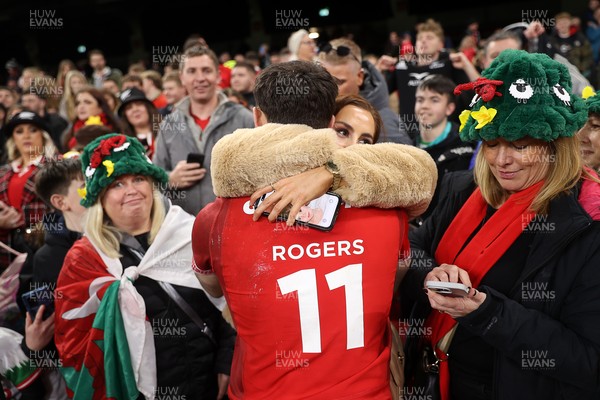 221125 - Wales v New Zealand All Blacks - Quilter Nations Series - Tom Rogers of Wales 