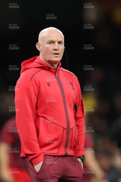 221125 - Wales v New Zealand, Quilter Nations Series - Wales team manager Martyn Williams