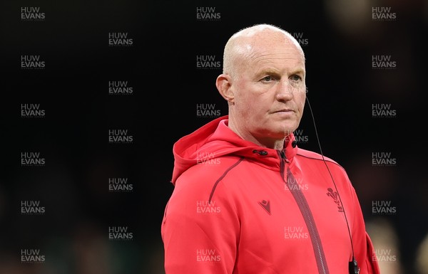 221125 - Wales v New Zealand, Quilter Nations Series - Wales team manager Martyn Williams