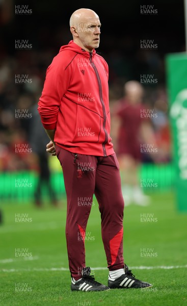 221125 - Wales v New Zealand, Quilter Nations Series - Wales head coach Steve Tandy
