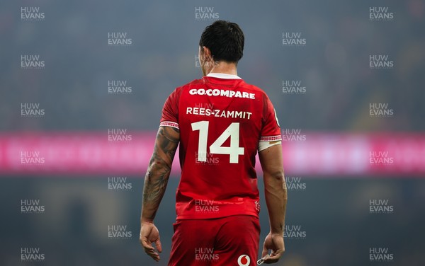 221125 - Wales v New Zealand, Quilter Nations Series - Louis Rees-Zammit of Wales