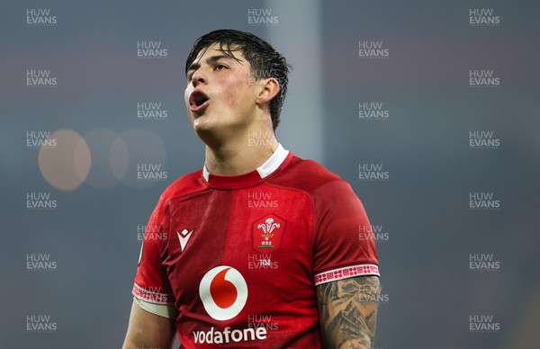 221125 - Wales v New Zealand, Quilter Nations Series - Louis Rees-Zammit of Wales