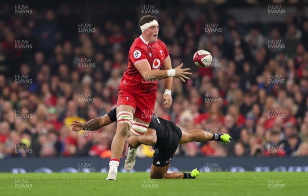 221125 - Wales v New Zealand, Quilter Nations Series - Freddie Thomas of Wales
