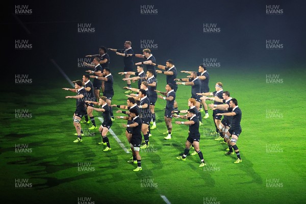 221125 - Wales v New Zealand - Quilter Nations Series - New Zealand perform the Haka