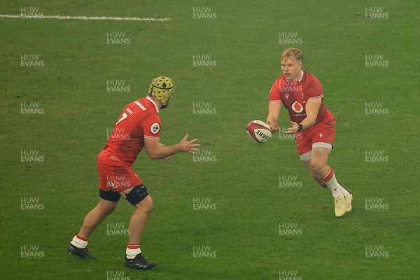 221125 - Wales v New Zealand - Quilter Nations Series - Blair Murray of Wales