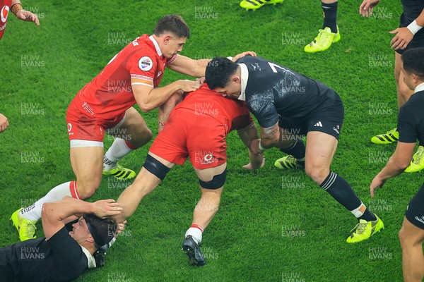 221125 - Wales v New Zealand - Quilter Nations Series - Du’Plessis Kirifi of New Zealand  