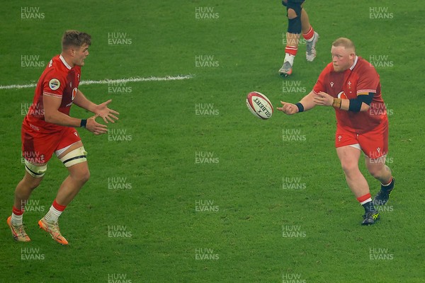 221125 - Wales v New Zealand - Quilter Nations Series - Rhys Carre of Wales