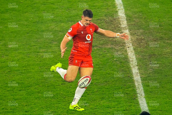 221125 - Wales v New Zealand - Quilter Nations Series - Joe Hawkins of Wales