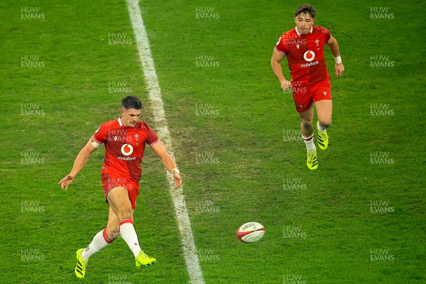 221125 - Wales v New Zealand - Quilter Nations Series - Joe Hawkins of Wales