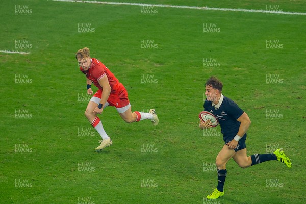 221125 - Wales v New Zealand - Quilter Nations Series - Damian McKenzie of New Zealand  