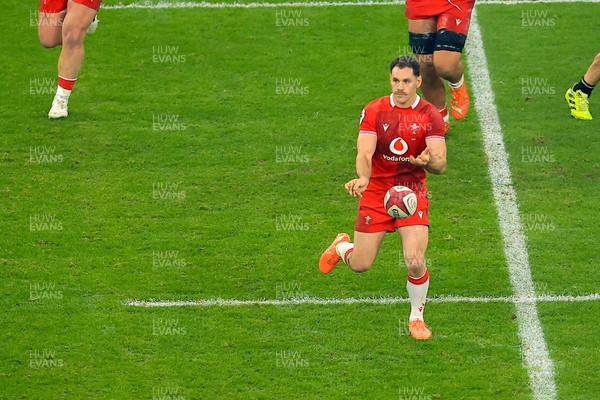 221125 - Wales v New Zealand - Quilter Nations Series - Tomos Williams of Wales