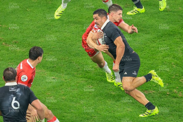 221125 - Wales v New Zealand - Quilter Nations Series - Anton Lienert-Brown of New Zealand 