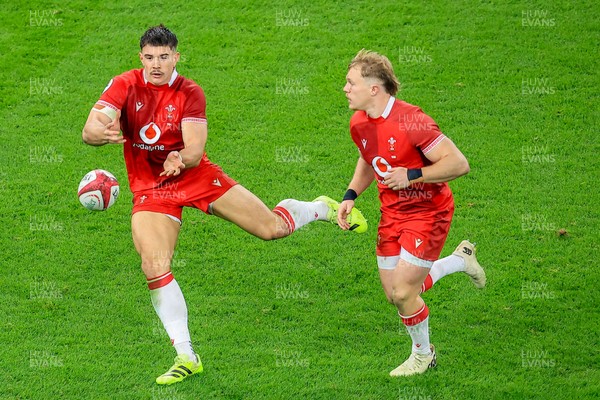 221125 - Wales v New Zealand - Quilter Nations Series - Joe Hawkins of Wales