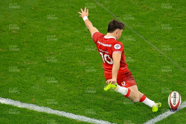 221125 - Wales v New Zealand - Quilter Nations Series - Dan Edwards of Wales