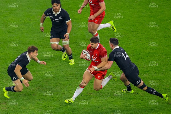 221125 - Wales v New Zealand - Quilter Nations Series - Joe Hawkins of Wales