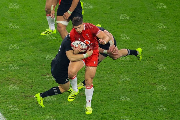 221125 - Wales v New Zealand - Quilter Nations Series - Joe Hawkins of Wales