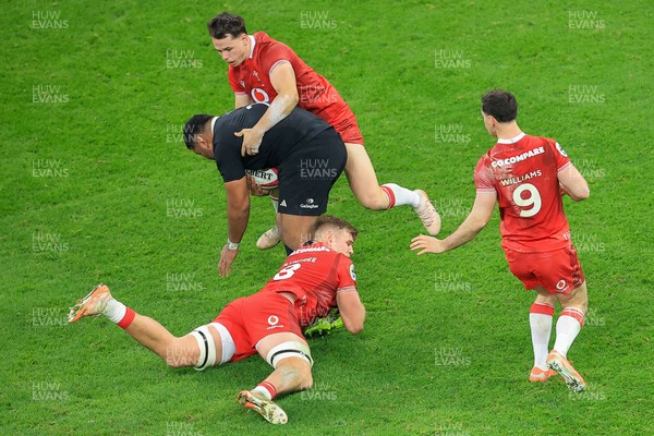 221125 - Wales v New Zealand - Quilter Nations Series - Samisoni Taukei’aho of New Zealand  