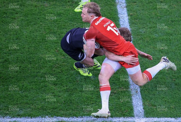 221125 - Wales v New Zealand - Quilter Nations Series - Blair Murray of Wales