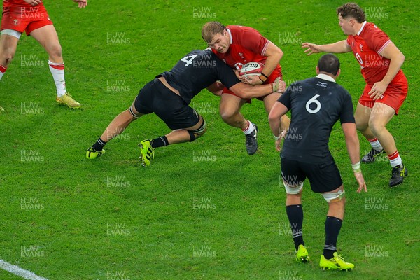 221125 - Wales v New Zealand - Quilter Nations Series - Archie Griffin of Wales