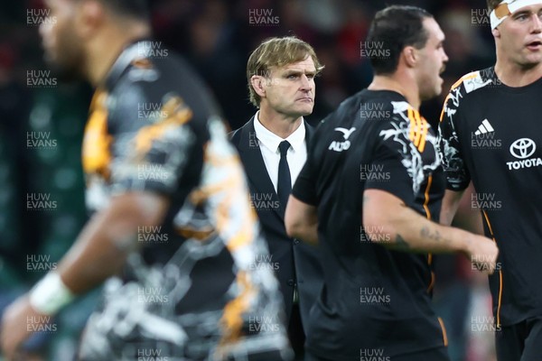 221125 - Wales v New Zealand - Quilter Nations Series - New Zealand head coach Scott Robertson before the match