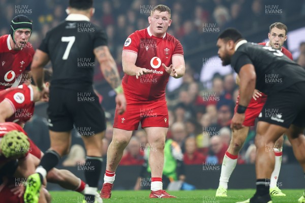 221125 - Wales v New Zealand - Quilter Nations Series - Rhys Carre of Wales