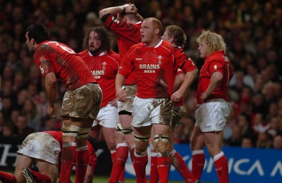 25.11.06 - Wales v New Zealand - Invesco Perpetual Series 2006 - Wales' Martyn Williams looks dejected 
