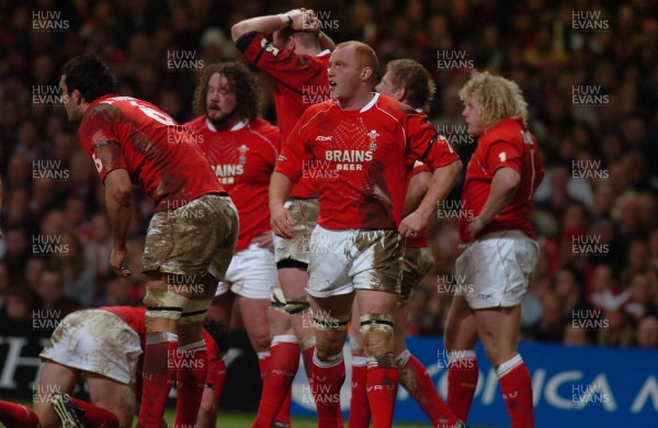 25.11.06 - Wales v New Zealand - Invesco Perpetual Series 2006 - Wales' Martyn Williams looks dejected 