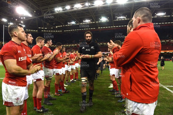 251117 - Wales v New Zealand - Under Armour Series - Samuel Whitelock of New Zealand at the end of the game
