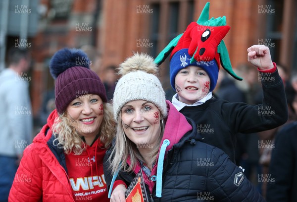 251117 - Wales v New Zealand - Under Armour Series 2017 - Wales fans