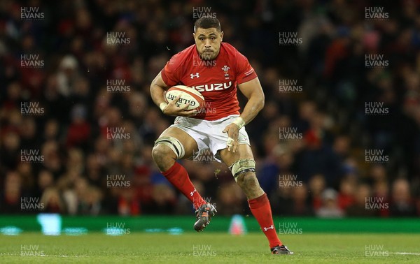 251117 - Wales v New Zealand - Under Armour Series 2017 - Taulupe Faletau of Wales