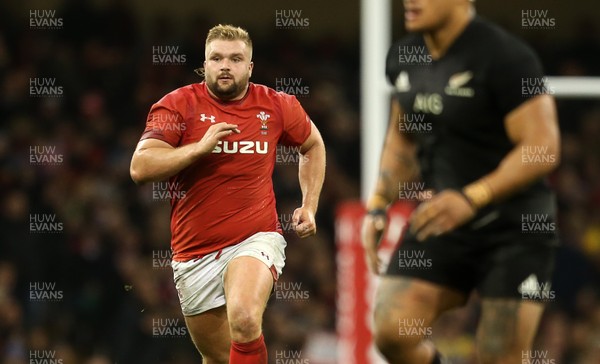 251117 - Wales v New Zealand - Under Armour Series 2017 - Tomas Francis of Wales