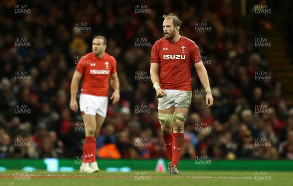 251117 - Wales v New Zealand - Under Armour Series 2017 - Jamie Roberts and Alun Wyn Jones of Wales