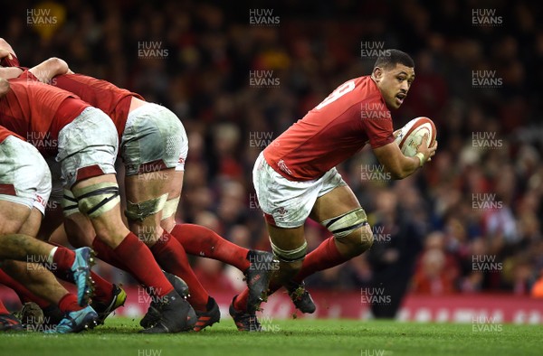 251117 - Wales v New Zealand - Under Armour Series - Taulupe Faletau of Wales