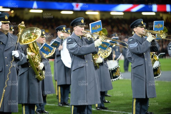 251117 - Wales v New Zealand - Under Armour Series - RAF Band