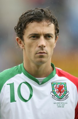 26.05.07 - Wales v New Zealand, Nationwide International Friendly Match, Wrexham Wales' Simon Davies 