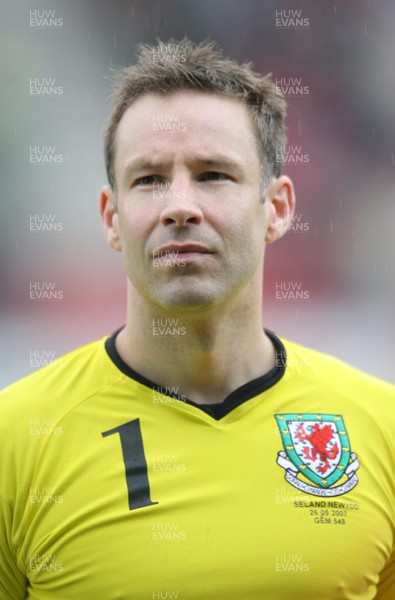 26.05.07 - Wales v New Zealand, Nationwide International Friendly Match, Wrexham Wales' Danny Coyne  