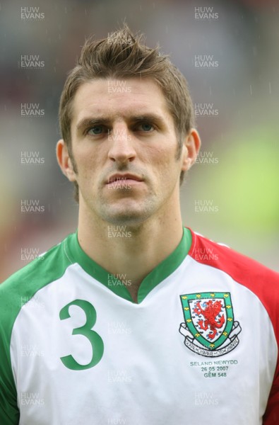 26.05.07 - Wales v New Zealand, Nationwide International Friendly Match, Wrexham Wales' Sam Ricketts 
