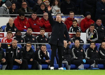 181125 - Wales v North Macedonia, FIFA World Cup European Qualifiers - Wales Manager Craig Bellamy 