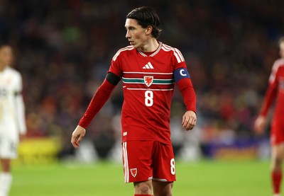 181125 - Wales v North Macedonia, FIFA World Cup European Qualifiers - Harry Wilson of Wales 