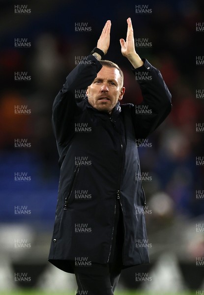 181125 - Wales v North Macedonia, FIFA World Cup European Qualifiers - Wales Manager Craig Bellamy at full time