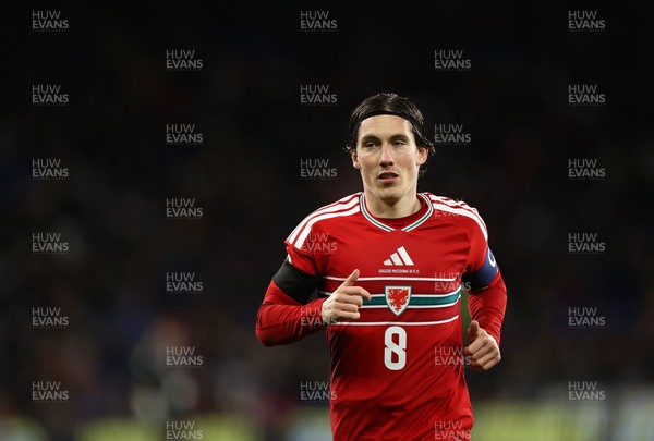 181125 - Wales v North Macedonia, FIFA World Cup European Qualifiers - Harry Wilson of Wales 