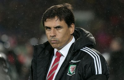 240316 - Wales v Northern Ireland, International Friendly - Wales manager Chris Coleman