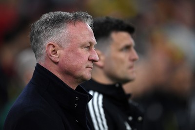 310326 - Wales v Northern Ireland - International Friendly - Michael O'Neill, Northern Ireland Manager